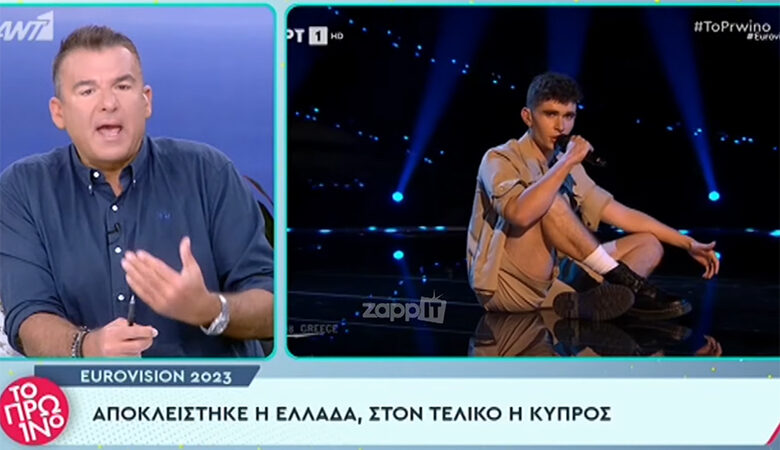 Οργή Λιάγκα για Eurovision 2023: «Ξεφτιλιστήκαμε, ήταν από τις λίγες φορές που μπήκαμε μέσα»