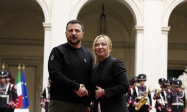 Ζελένσκι: «Η Ιταλία στον πόλεμο αυτό συντάσσεται με την πλευρά την αλήθειας»