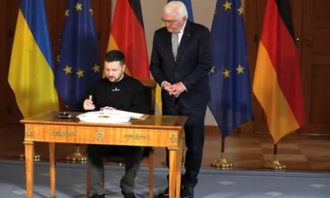 Στο Βερολίνο ο Ζελένσκι: «Η Γερμανία πραγματική φίλη και αξιόπιστος σύμμαχος»