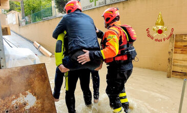 Ιταλία: Πέντε οι νεκροί από την κακοκαιρία, τεράστια η περιοχή που έχει πλημμυρίσει