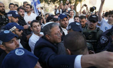 Μεσανατολικό: Αντιδράσεις Παλαιστινίων για την επίσκεψη ακροδεξιού ισραηλινού υπουργού σε θρησκευτικό τόπο της Ιερουσαλήμ
