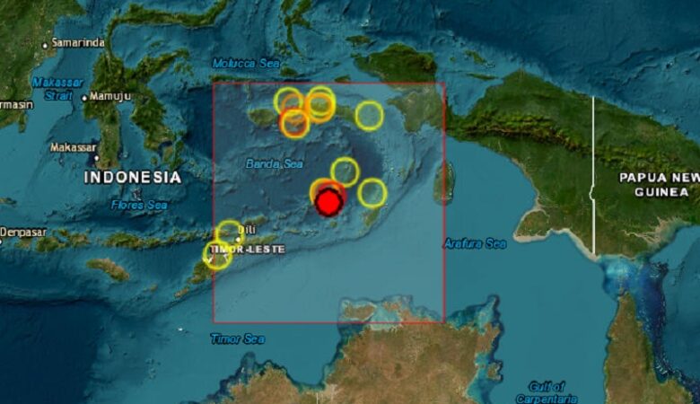 Ισχυρός σεισμός 6,2 Ρίχτερ στις Μολούκες νήσους της Ινδονησίας