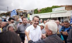 Μητσοτάκης από Σητεία: Η χώρα χρειάζεται ισχυρή κυβέρνηση