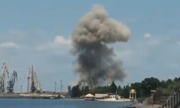 Η Ουκρανία βομβάρδισε το λιμάνι Μπερντιάνσκ στην Αζοφική Θαλασσα σύμφωνα με Ρώσο αξιωματούχο