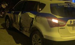 Ηράκλειο: Μεθυσμένος οδηγός εμβόλισε με το αγροτικό του… περιπολικό