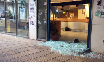 Καταδρομική επίθεση αγνώστων σε καταστήματα στο Κουκάκι