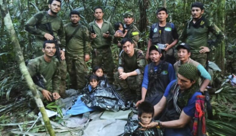 Αληθινό Survivor στην Κολομβία: Ζωντανά βρέθηκαν τα 4 παιδιά που αγνοούνταν έπειτα από 40 ημέρες μόνα στη ζούγκλα