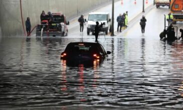 Τουρκία: Μεγάλες πλημμύρες στην Άγκυρα μετά από ισχυρές βροχές και χαλάζι