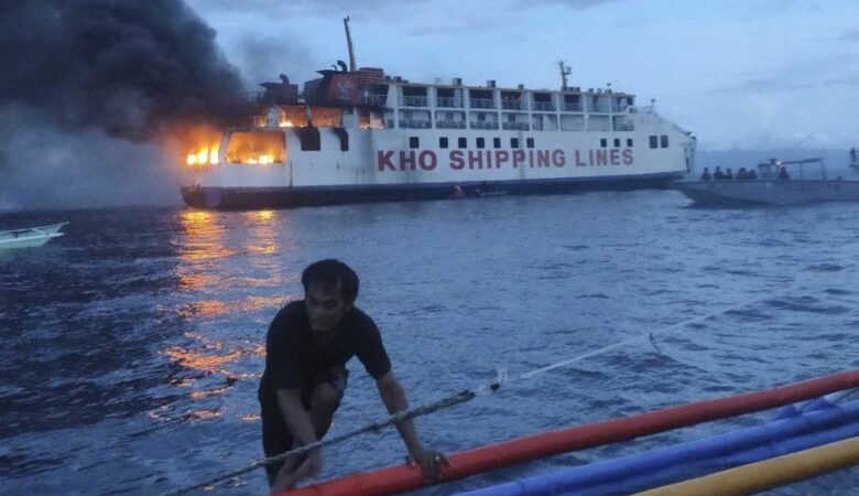 Φιλιππίνες: Πυρκαγιά σε πλοίο με 65 επιβαίνοντες