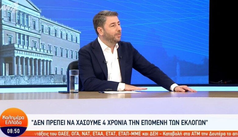Νίκος Ανδρουλάκης: Με ισχυρό ΠΑΣΟΚ θα υπάρχει αξιόπιστη, προοδευτική αντιπολίτευση
