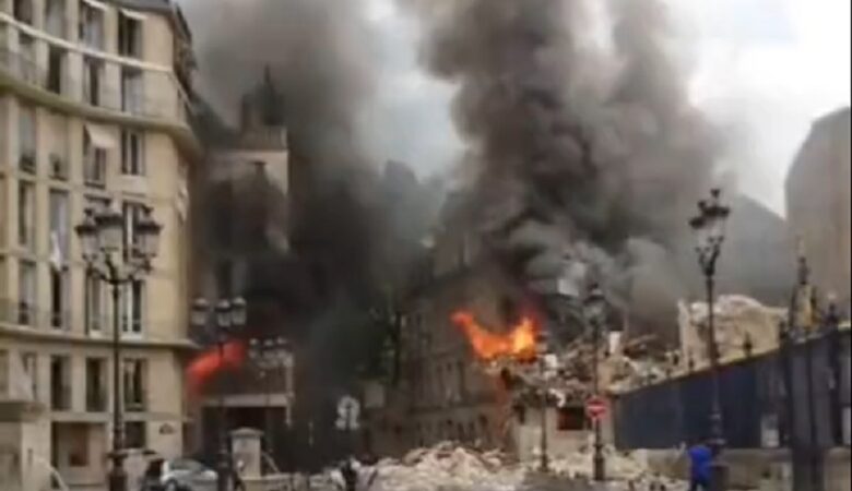 Συναγερμός στο Παρίσι: Iσχυρή έκρηξη συγκλόνισε το κέντρο της πόλης – Σοκαριστικό βίντεο