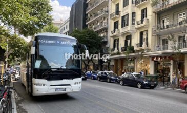 Τρομακτικό θανατηφόρο τροχαίο στο κέντρο της Θεσσαλονίκης