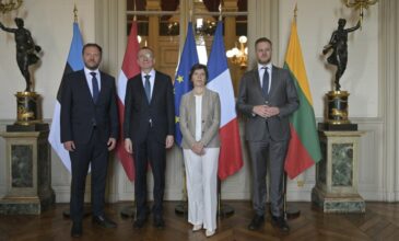 Η Γαλλία και οι χώρες της Βαλτικής επαναλαμβάνουν την ακλόνητη στήριξή τους στην Ουκρανία