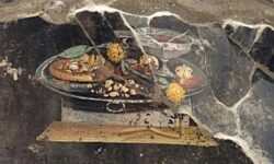 Ιταλία: Τοιχογραφία με μια πρώιμη εκδοχή «πίτσας» ανακαλύφθηκε στην Πομπηία