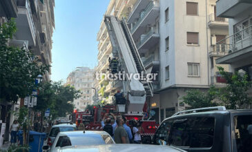 Έσβησε η φωτιά που ξέσπασε σε κλινική στη Θεσσαλονίκη – Σε ασφαλή σημεία ασθενείς και εργαζόμενοι