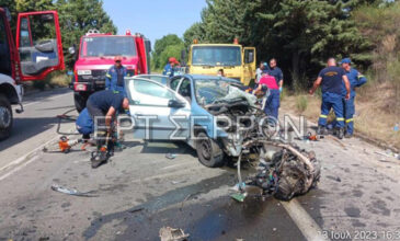 Σέρρες: Νεκρός 39χρονος οδηγός αυτοκινήτου μετά από σύγκρουση με νταλίκα