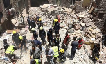 Αίγυπτος: Πολύνεκρη κατάρρευση πενταώροφου κτιρίου στο Κάιρο