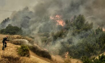 Μεγάλη φωτιά στο Λουτράκι: Σε κατάσταση έκτακτης ανάγκης κηρύχθηκε ο Δήμος – Πλησιάζουν τα διυλιστήρια οι φλόγες