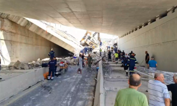 Τραγωδία στην Πάτρα: Έπεσε τμήμα γέφυρας κοντά στον οικισμό Ρομά – Τουλάχιστον ένας νεκρός