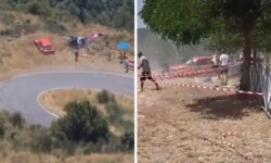 Βίντεο από τα δύο ατυχήματα στους αγώνες ταχύτητας στη Δημητσάνα – Πέντε οι τραυματίες