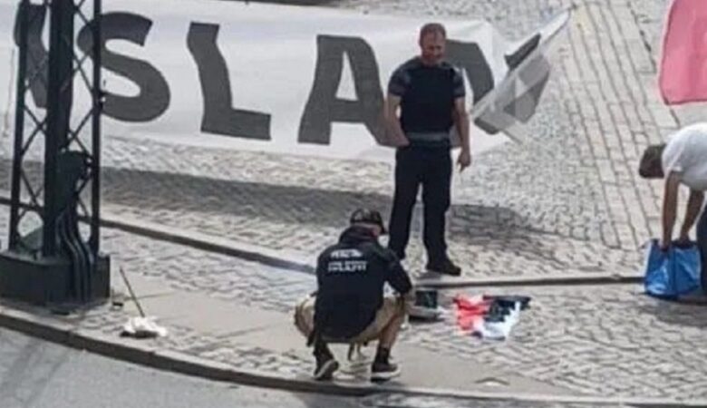 Δανία: Δύο διαδηλωτές έκαψαν αντίτυπο του Κορανίου μπροστά από την ιρακινή πρεσβεία