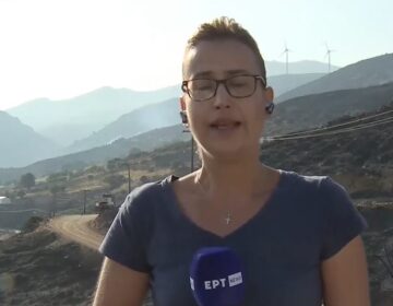 «Λύγισε» ρεπόρτερ της ΕΡΤ στον «αέρα» για τον τραγικό θάνατο των πιλότων