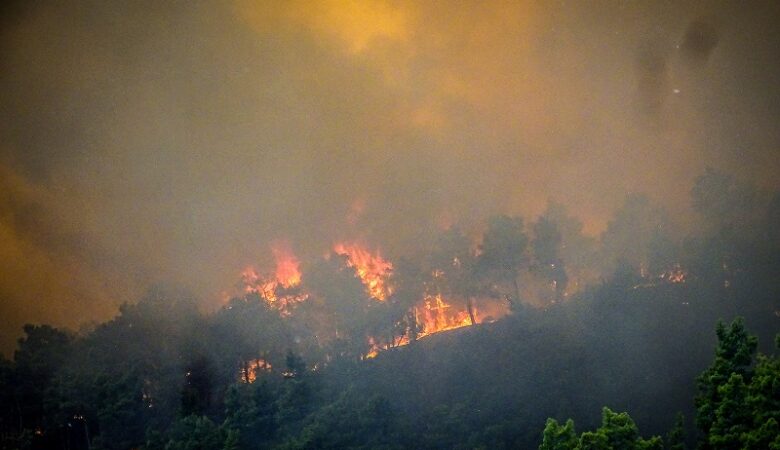 Μεγάλη φωτιά στη Ρόδο: Μάχη με τις αναζωπυρώσεις εξακολουθούν να δίνουν πυροσβέστες και εθελοντές