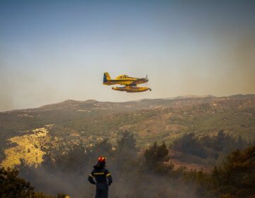 Φωτιά στο Σκάλωμα Αγρινίου