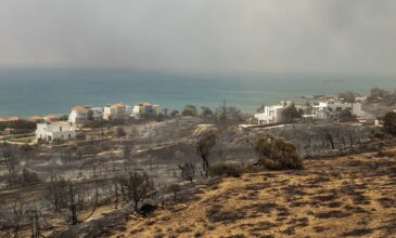 Μεγάλη φωτιά στη Ρόδο: Άμεση ενίσχυση για την αποκατάσταση υποδομών σε οικισμούς που επλήγησαν