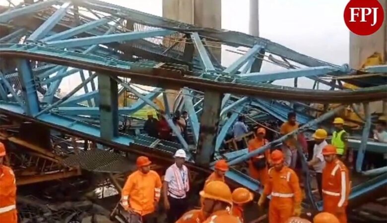 Ινδία: Τουλάχιστον 16 νεκροί αφότου κατέρρευσε γερανός κατά τη διάρκεια κατασκευής γέφυρας