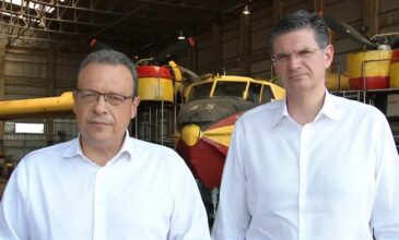 ΣΥΡΙΖΑ: Συνάντηση Φάμελλου και Καλαματιανού με τους πιλότους των Canadair