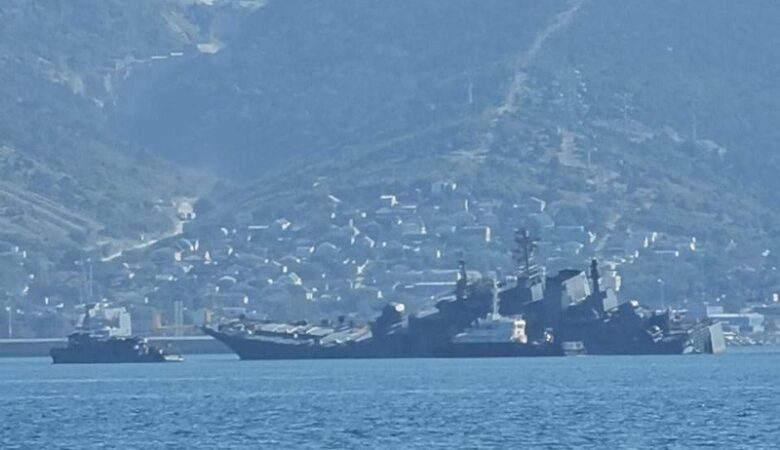 Ρωσία: Ουκρανικό drone έπληξε ρωσικό αποβατικό σκάφος στη ναυτική βάση του Νοβοροσίσκ στη Μαύρη Θάλασσα