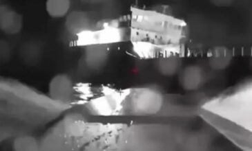 Επίθεση σε ρωσικό τάνκερ: Το ουκρανικό ναυτικό drone μετέφερε 450 κιλά εκρηκτικών – Δείτε βίντεο