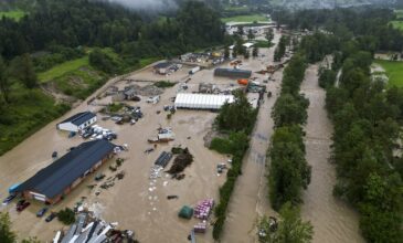 Σλοβενία: Έξι νεκροί από τις πλημμύρες που πλήττουν τη χώρα