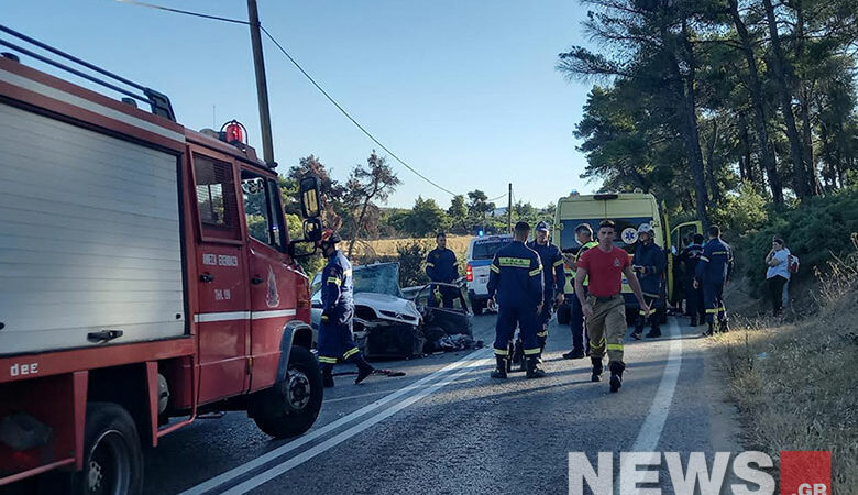 Σοβαρό τροχαίο στη Μαραθώνος – Η Πυροσβεστική απεγκλώβισε γυναίκα από ΙΧ