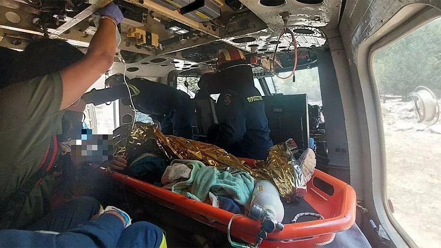 Κρίσιμη η κατάσταση του 45χρονου Ισπανού που τραυματίστηκε στο Φαράγγι της Σαμαριάς