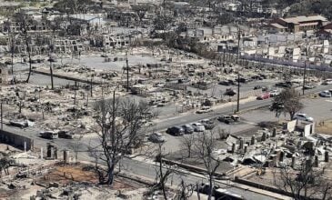 Φονικές πυρκαγιές στη Χαβάη: Στους 89 οι νεκροί – «Καταστράφηκαν όλα»