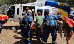 Σε σοβαρή κατάσταση στη ΜΕΘ νοσηλεύεται ο 45χρονος που ακρωτηριάστηκε στο φαράγγι της Σαμαριάς