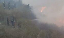 Ηράκλειο: Χωρίς ενεργά μέτωπα η φωτιά στην περιοχή ανάμεσα σε Βενεράτο και Κυπαρίσσι