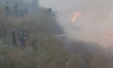 Ηράκλειο: Χωρίς ενεργά μέτωπα η φωτιά στην περιοχή ανάμεσα σε Βενεράτο και Κυπαρίσσι
