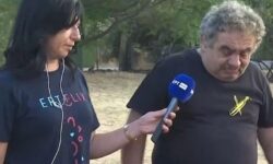 «Δεν έχει μείνει τίποτα» – Με δάκρυα στα μάτια αγρότης περιγράφει πως έχασε τα πάντα από τη φωτιά στο Αετοχώρι