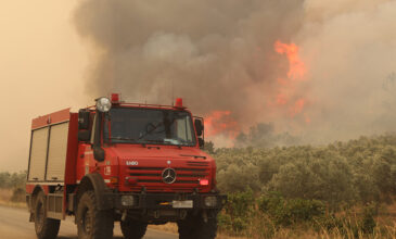 Νέα φωτιά στην Κρήτη – Ήχησε το 112 για πυρκαγιά στο Κατωφύγι του δήμου Βιάννου