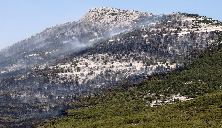 Φωτιά στην Πάρνηθα: Στάχτη έγιναν 64.330 στρέμματα – Το 47% εντός της προστατευόμενης περιοχής του δάσους