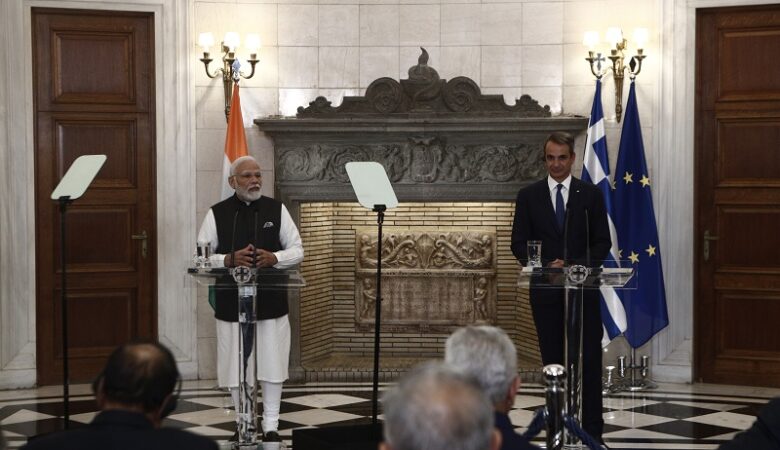 Μητσοτάκης: Στόχος να διπλασιάσουμε το διμερές εμπόριο με την Ινδία – Η Ελλάδα είναι «πύλη» για την Ευρώπη