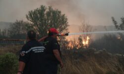 «Μάχη» με τις αναζωπυρώσεις και το χρόνο σε Έβρο και Ροδόπη – Ενισχύονται αύριο Δευτέρα οι άνεμοι στην περιοχή