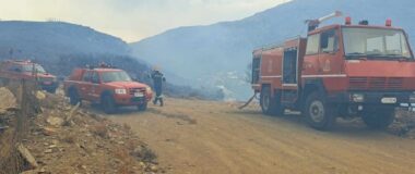 Φωτιά σε αγροτική έκταση στην περιοχή Λαγός Έβρου – Σηκώθηκαν εναέρια μέσα