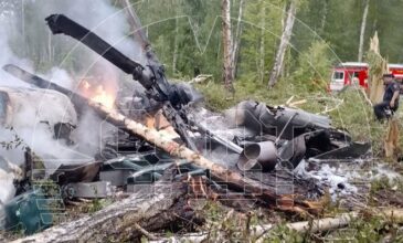 Ρωσία: Τουλάχιστον τρεις νεκροί από συντριβή ελικοπτέρου Mi-8 της μυστικής υπηρεσίας FSB