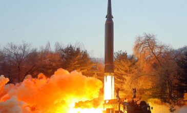 Έναν ακόμη βαλλιστικό πύραυλο εκτόξευσε η Βόρεια Κορέα