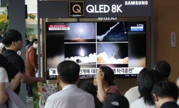 Βόρεια Κορέα: Εκτόξευσε πυραύλους στο πλαίσιο άσκησης για «πλήγμα με τακτικά πυρηνικά όπλα»