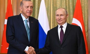 Πούτιν μετά τη συνάντηση με τον Ερντογάν: Η Ρωσία θα επιστρέψει στη συμφωνία για τα σιτηρά μόλις ικανοποιηθούν τα αιτήματά της
